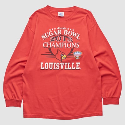Sugar Bowl Tri-Lake Sportswear 2013 Long Sleeve T-shirt - Red - S by Fanatics Real Vintage