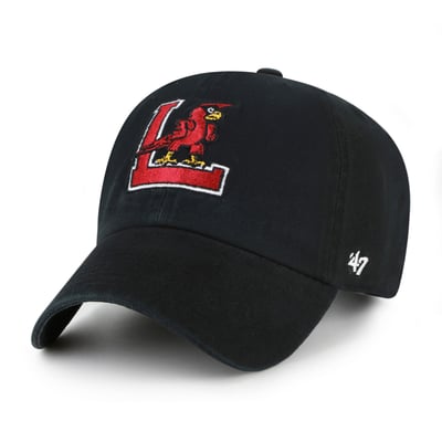  Louisville Cardinals '47 Unisex Vault Clean Up Adjustable Hat - Black