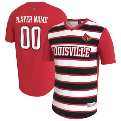  Louisville Cardinals GameDay Greats Unisex Lightweight Collegiate Women's Soccer NIL Pick-A-Player Fashion Jersey - Red
