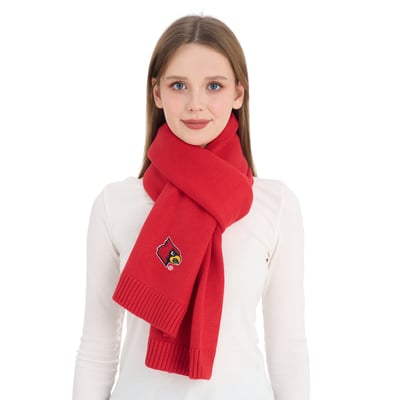 Louisville Cardinals ZooZatz Posh Knit Scarf