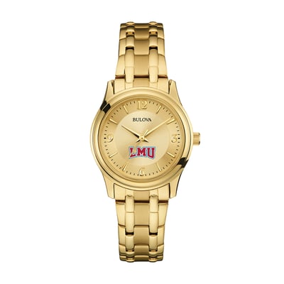 Loyola Marymount Lions Bulova Women's Gold-Tone Watch