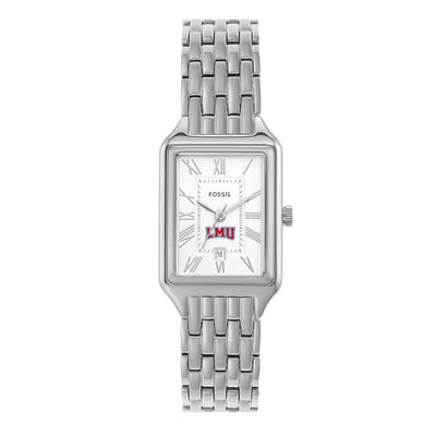 Loyola Marymount Lions Fossil Women's Raquel Three-Hand Date Stainless Steel Watch