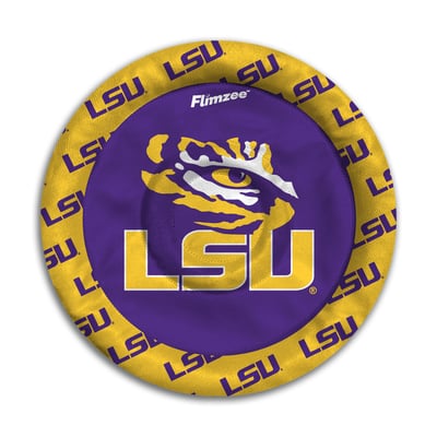 LSU Tigers Fanpoint Flimzee Bean Bag Flying Disc