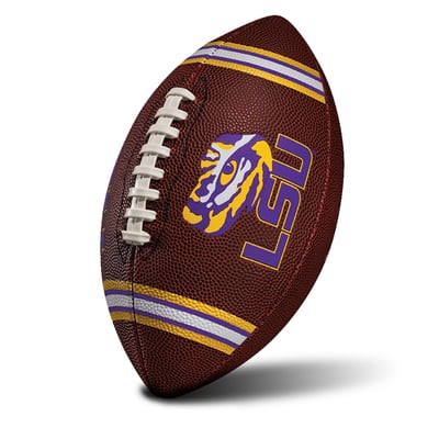 Franklin Sports LSU Tigers Official 10" Junior Football
