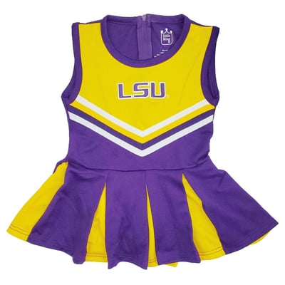  Little King LSU Tigers Infant Purple Cheer Jumper