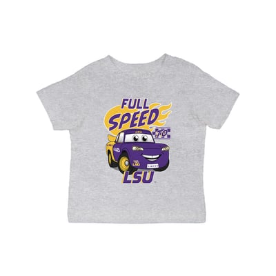 LSU Tigers Vive La Fete Infant Full Speed T-Shirt - Gray