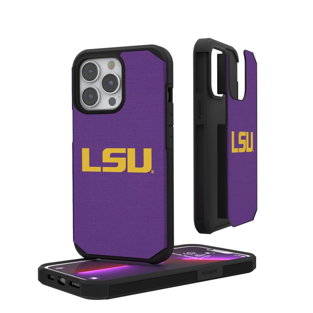 LSU Tigers Keyscaper iPhone Solid Design Rugged Case