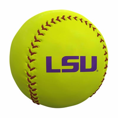 LSU Tigers Logo Brands Softball