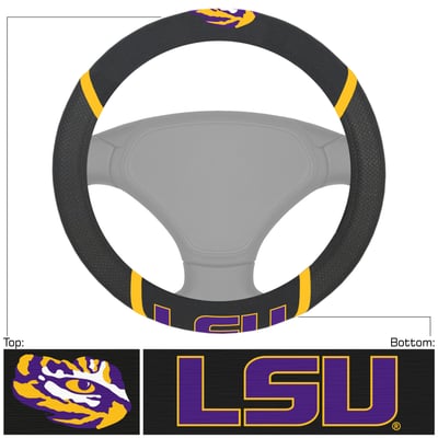 LSU Tigers Logo Brands Steering Wheel Cover