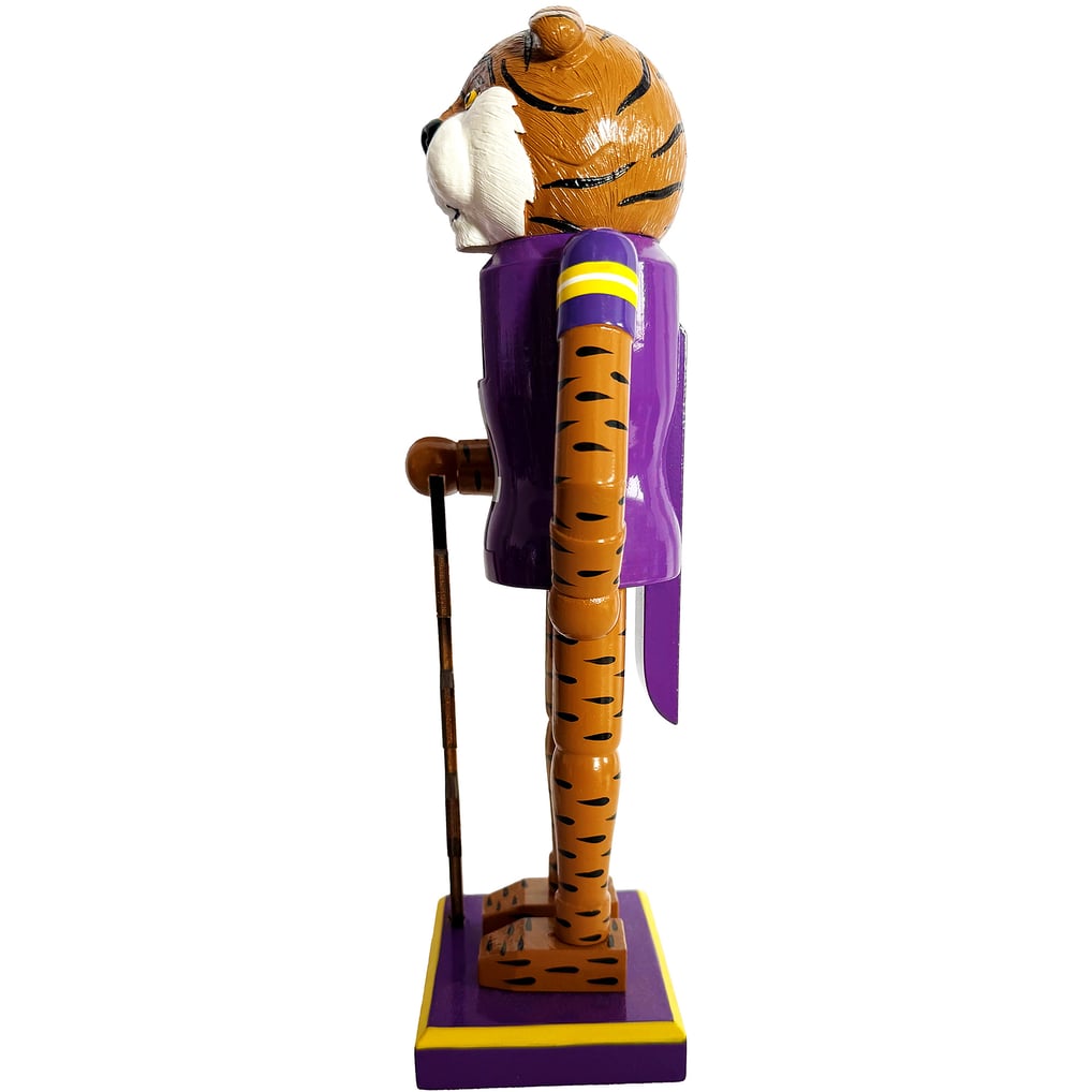 LSU Tigers 12" Mascot Nutcracker