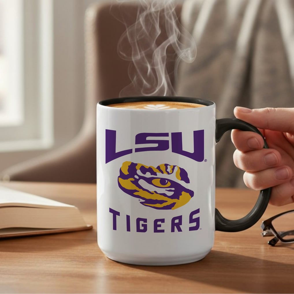 LSU Tigers Two-Piece 15oz. Combo Mug Set