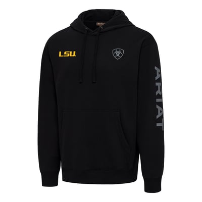  LSU Tigers Ariat Logo Hoodie - Black