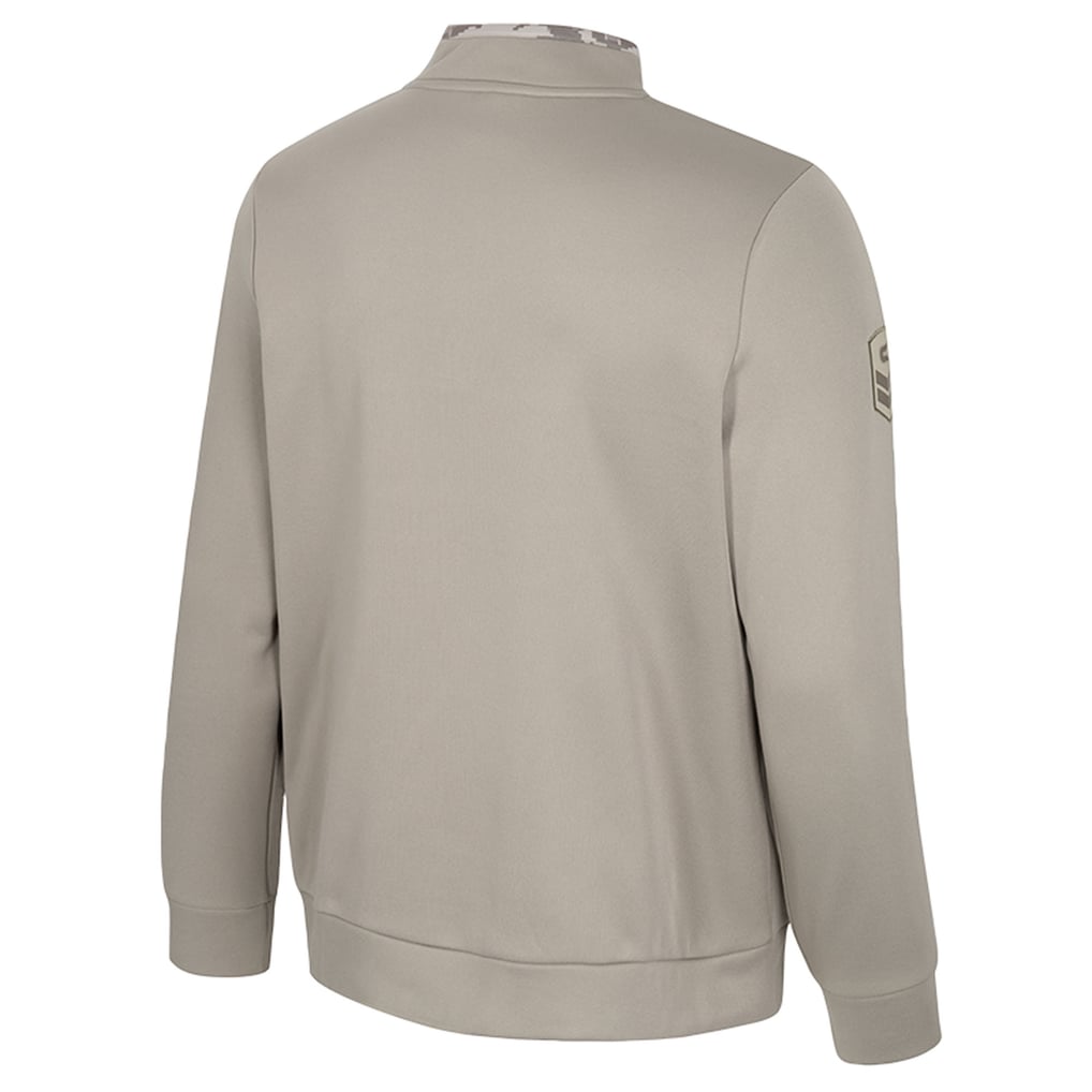 LSU Tigers Colosseum Operation Hat Trick Battalion Quarter-Zip Pullover - Oatmeal