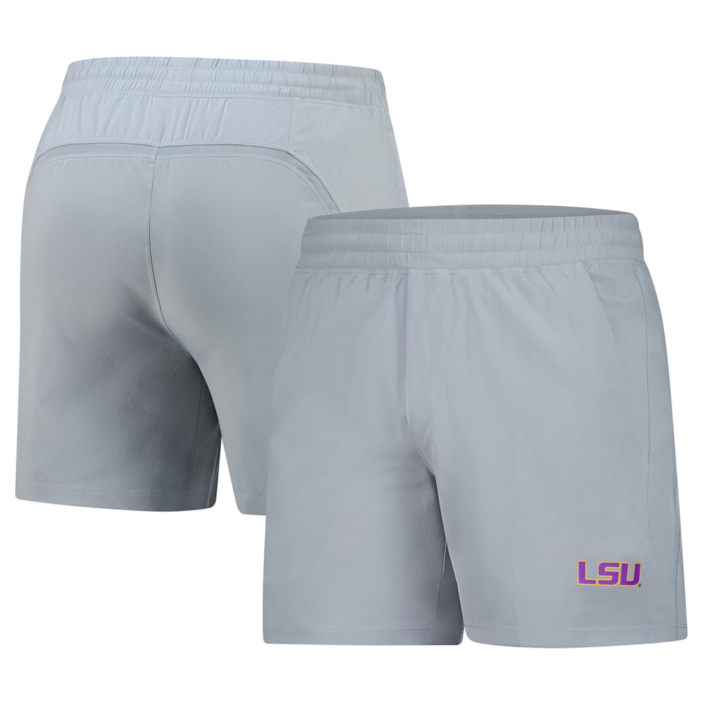 LSU Tigers lululemon Pace Breaker Performance Shorts - Gray