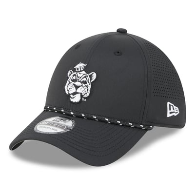 LSU Tigers New Era Vault Inline Performance Rope 39THIRTY Stretch Hat - Black