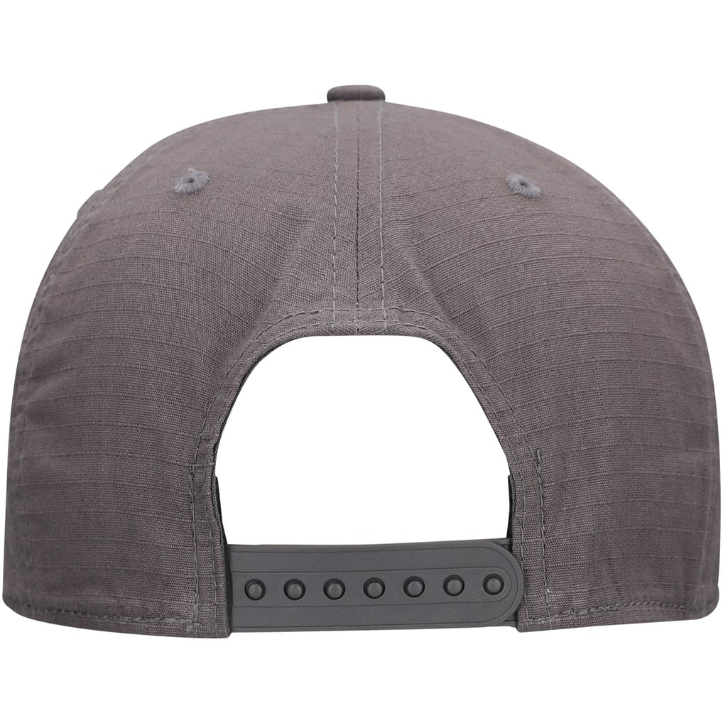 LSU Tigers New Era Team Elevated 9SEVENTY Stretch-Snap Adjustable Hat - Charcoal