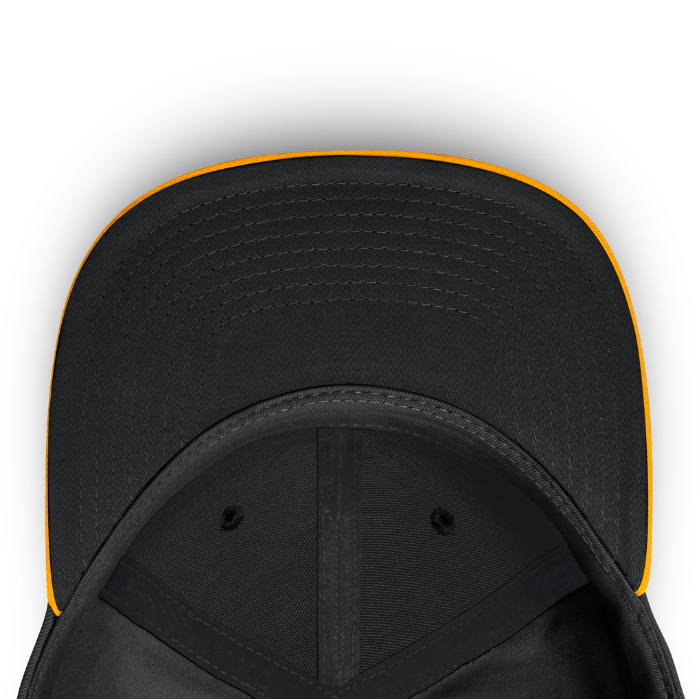 LSU Tigers Nike Dri-FIT Primetime Script Fitted Hat - Black
