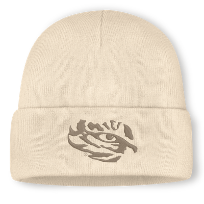 LSU Tigers Nike Utility Cuffed Knit Hat - Natural