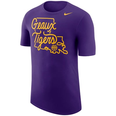 LSU Tigers Nike Local Elements T-Shirt - Purple