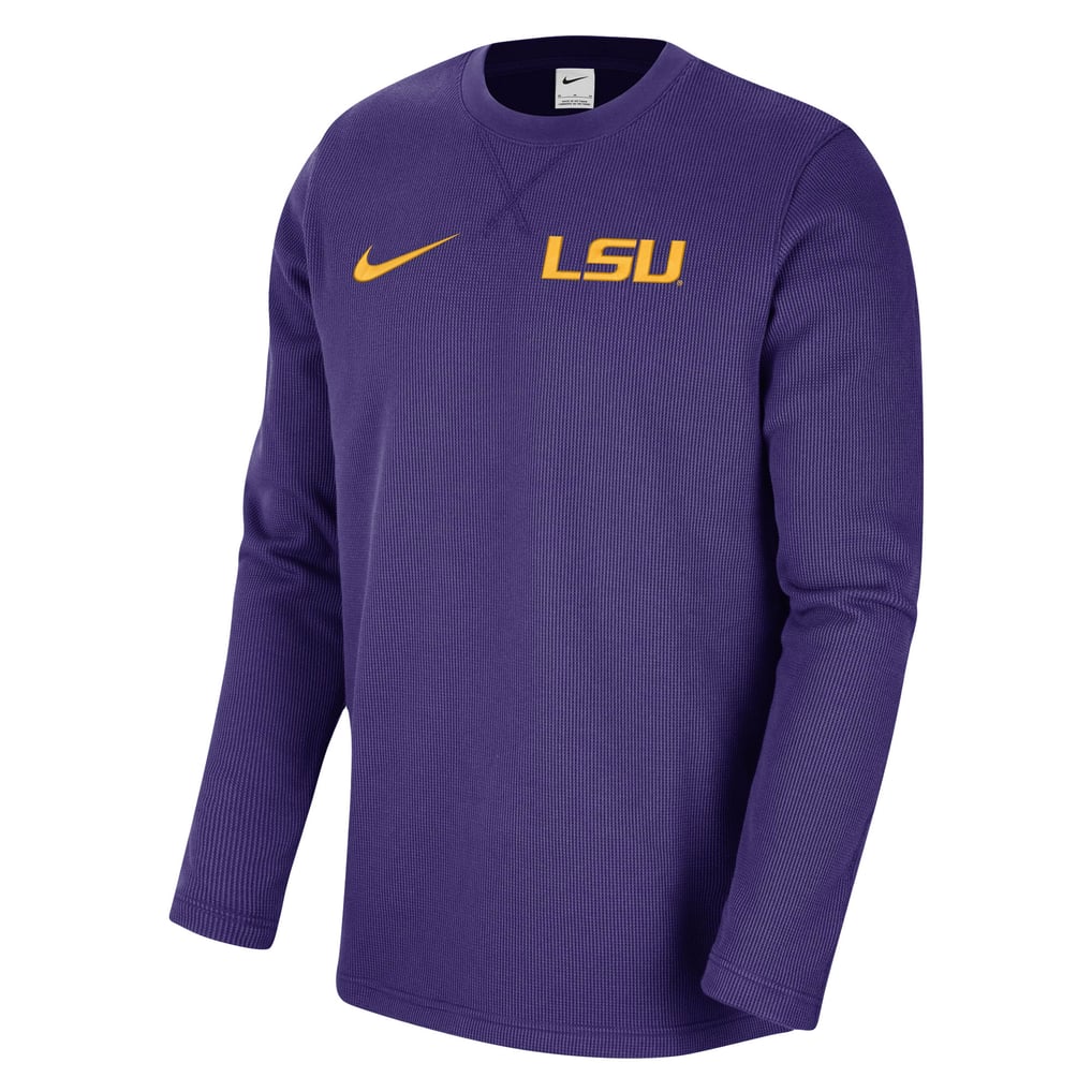 LSU Tigers Nike Pullover Sweatshirt - Purple