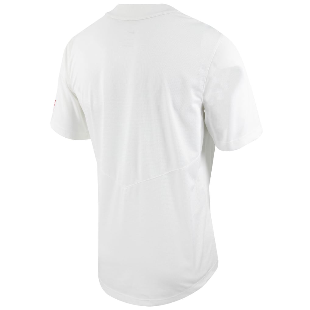 LSU Tigers Nike Replica Full-Button Baseball Jersey - White