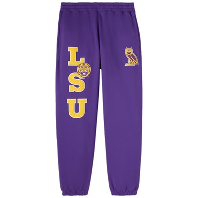  OVO x LSU Tigers Time To Shine Sweatpants - Purple