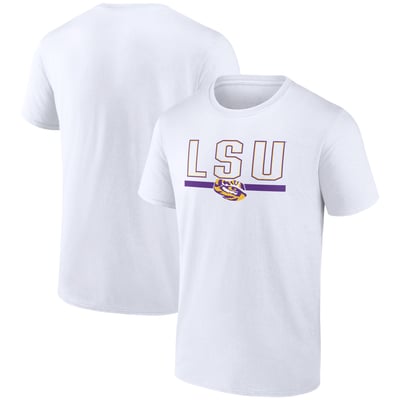 LSU Tigers Classic Inline Team T-Shirt - White