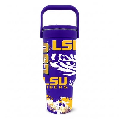 LSU Tigers Pegasus 40oz. Conference Commotion Stainless Steel ProCarry Tumbler