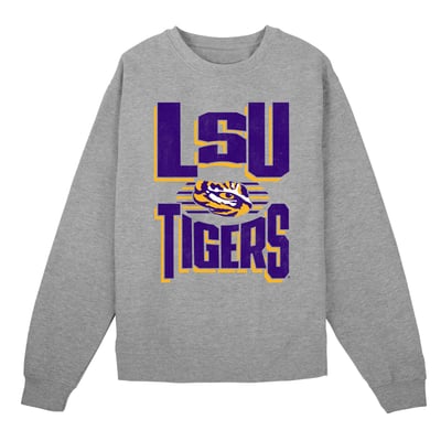 LSU Tigers Outerstuff Preschool Jet Stream Sweatshirt - Gray