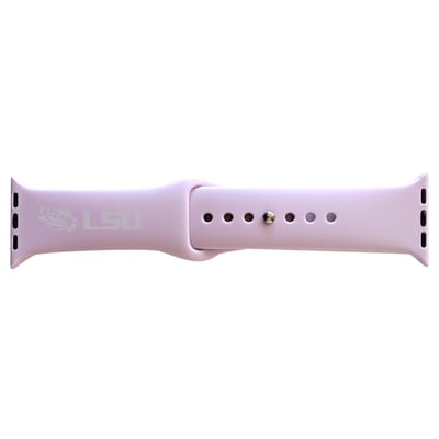 LSU Tigers 38-40mm Color Apple Watch Wrist Band - Purple