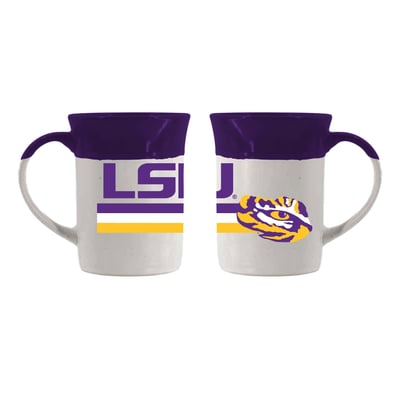 LSU Tigers The Memory Company 15oz. Ceramic Speckled Mug