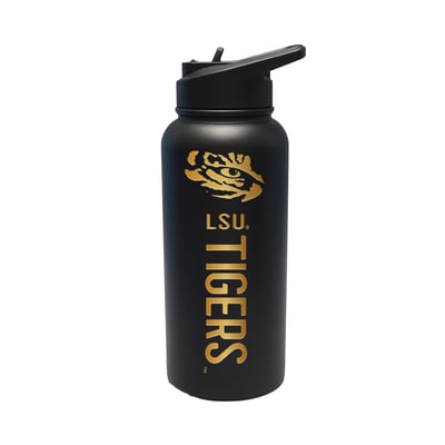 LSU Tigers The Memory Company 32oz. Stainless Steel Gold Lettering Tumbler