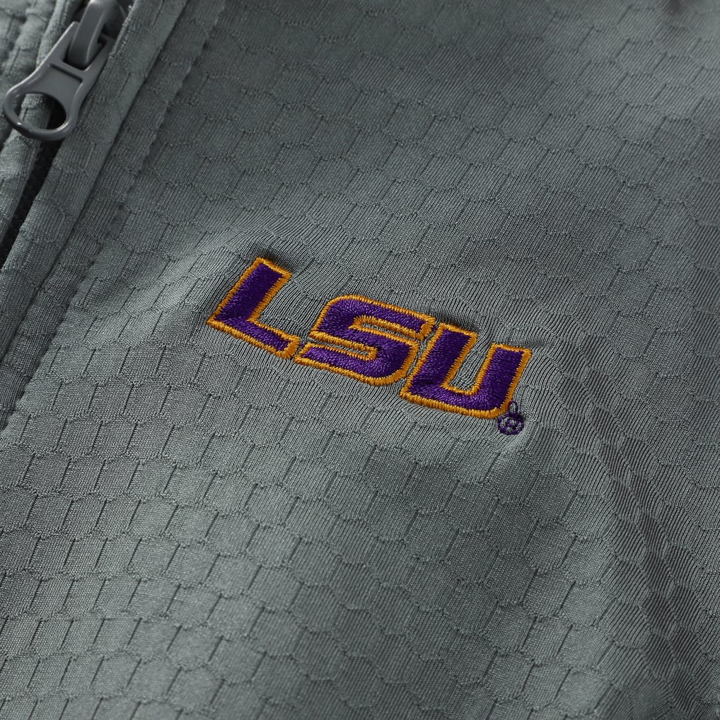 LSU Tigers Garb Toddler Sterling Quarter-Zip Pullover - Gray