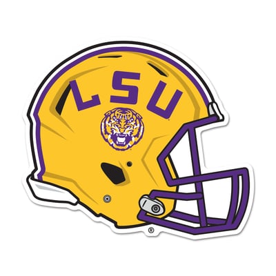 LSU Tigers WinCraft 14" Helmet Wood Sign