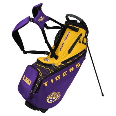 LSU Tigers WinCraft Back Nine Stand Golf Bag