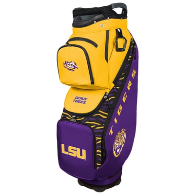 LSU Tigers WinCraft Clubhouse Cooler Cart Golf Bag