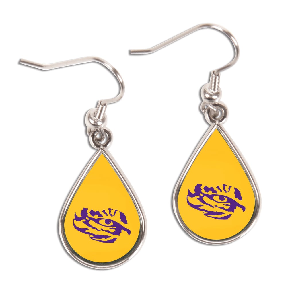 LSU Tigers WinCraft Tear Drop Dangle Earrings