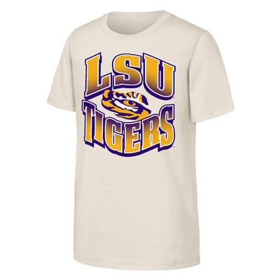  LSU Tigers Outerstuff Youth Collegiate T-Shirt - Natural