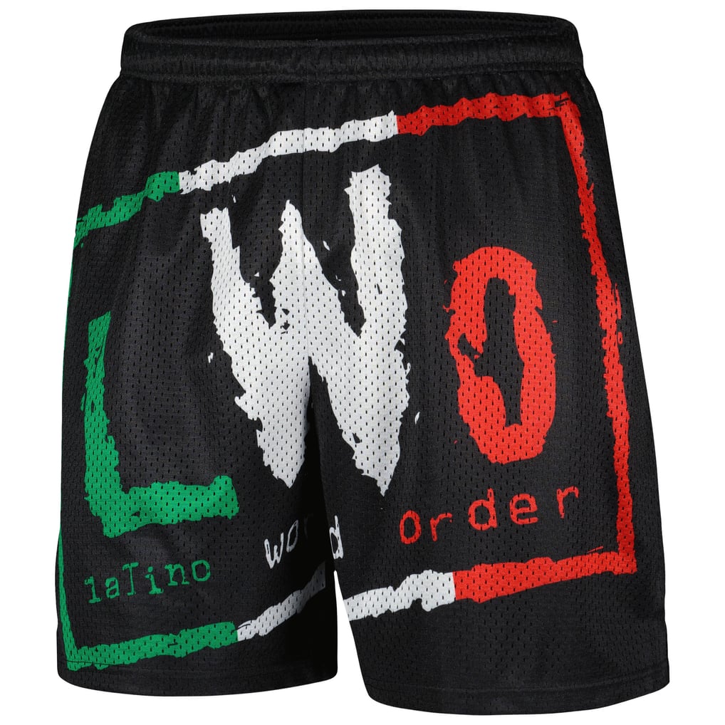 LWO Chalk Line Retro Shorts - Black