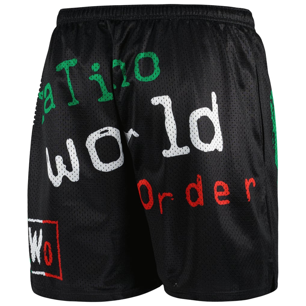 LWO Chalk Line Retro Shorts - Black