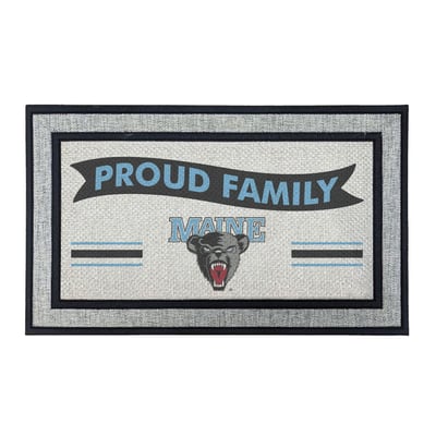 Maine Black Bears Jardine 18" x 30" Proud Family Doormat