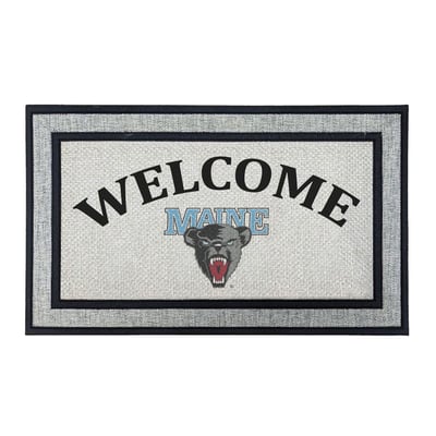 Maine Black Bears Jardine 18" x 30" Welcome Doormat