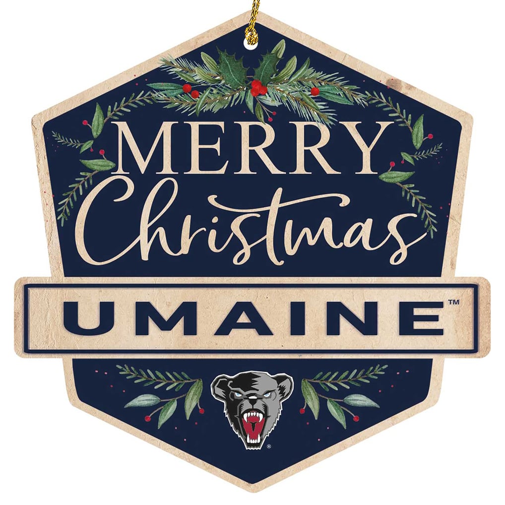 Maine Black Bears Ornament Bundle