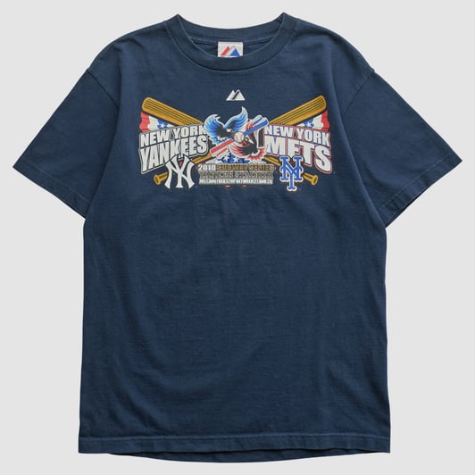 Majestic 2010 T-shirt - Navy - S by Fanatics Real Vintage