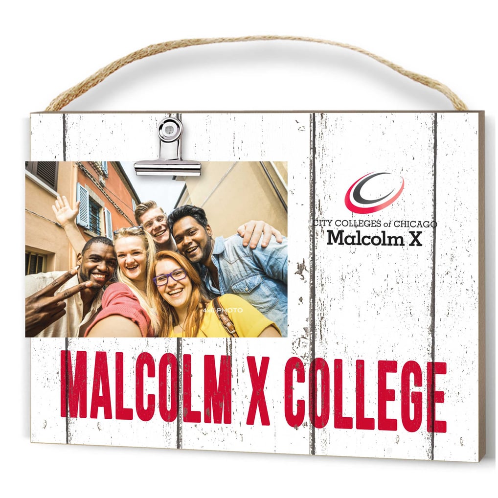 Malcolm X College Hawks 8'' x 10'' Weathered Design Clip It Frame