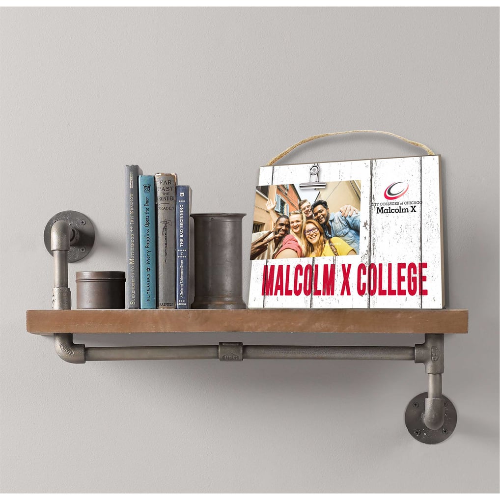 Malcolm X College Hawks 8'' x 10'' Weathered Design Clip It Frame