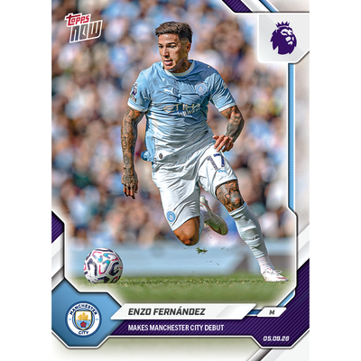 Enzo Fernandez - 2026-27 Premier League Topps NOW® - Card 18