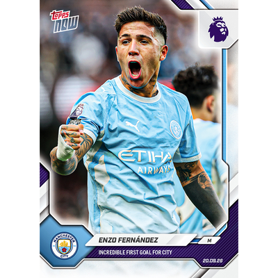 Enzo Fernández - 2026-27 Premier League Topps NOW® - Card 37