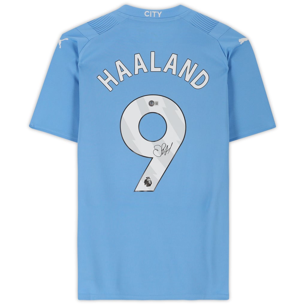 Erling Haaland Manchester City Autographed Fanatics Authentic 2023 