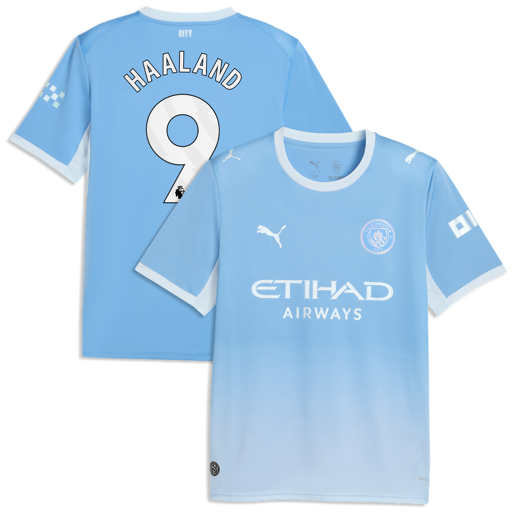Erling Haaland Manchester City Puma 2026/27 Home Replica Jersey - Light ...